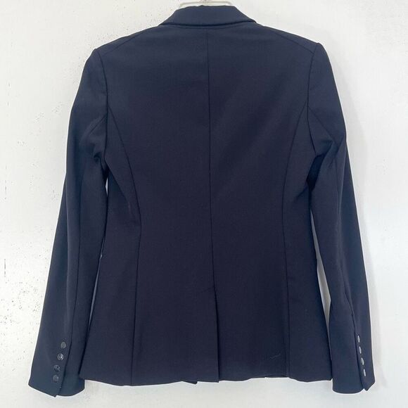 Veronica Beard Iconic Scuba Dickey Jacket 0 Extra Small Black CORE-BSS1078 $645 - Picture 6 of 11